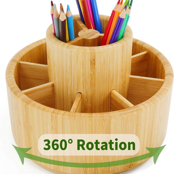 Rotate Pencil Holder for Desk Etsy