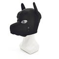 Soft fabric puppy dog mask product logo