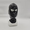 Full face hood latex effect cap product logo