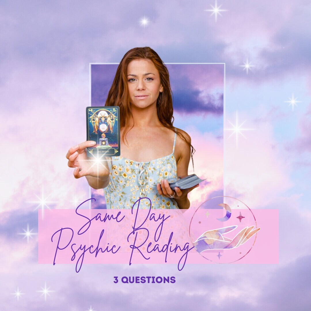Psychic Reading 3 Questions Same Day Delivery - Etsy Australia