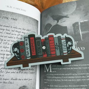Segnalibro Dark Romance Trope, Segnalibro Dark Romance, Segnalibro fustellato, regalo per amanti dei libri, Bookish, Booktok, Bookstagram, Smut Reader