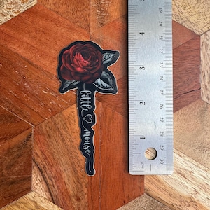 LICENSED Haunting Adeline, Zade Little Mouse Rose Sticker, Dark Romance Kindle Sticker, Booktok Bookstagram, Spicy Book Sticker, Smut Reader