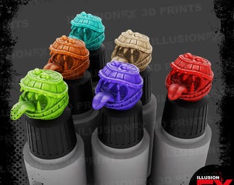 Campione di colore per flacone di vernice con tappo a pressione, colore rapido Army Painter, lavaggio, colore effetto 17ml 18ml