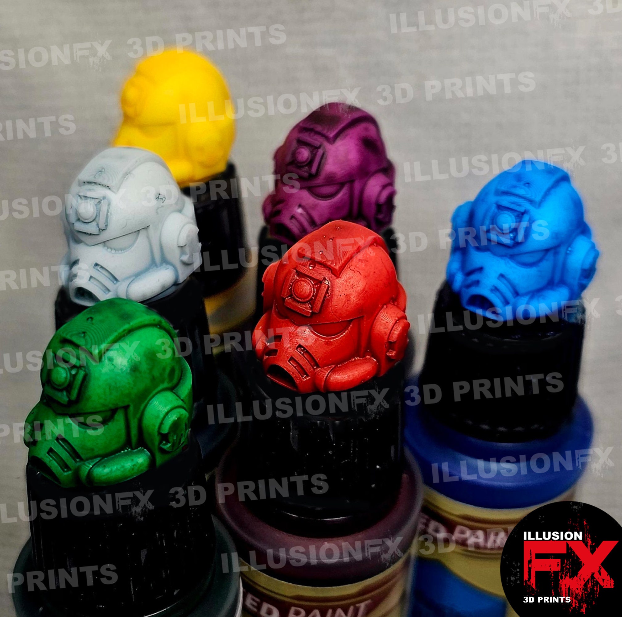 STL file CRYSTALS - ARMY PAINTER 1.0 & 2.0 SPEED PAINT SPEEDPAINT WARPAINTS  FANATIC COLOUR SWATCH CAP - 17ML & 18ML 🎨・Model to download and 3D  print・Cults