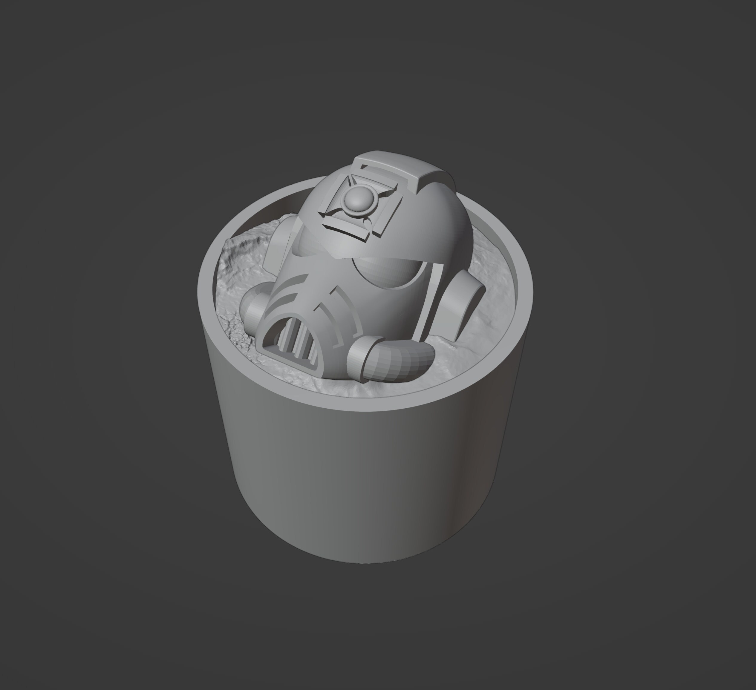 3D Printable Paint Pot Swatch Caps by Custom Miniature Maker