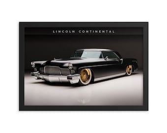 車の広告 1969 リンカーン コンチネンタル (フォード モーター