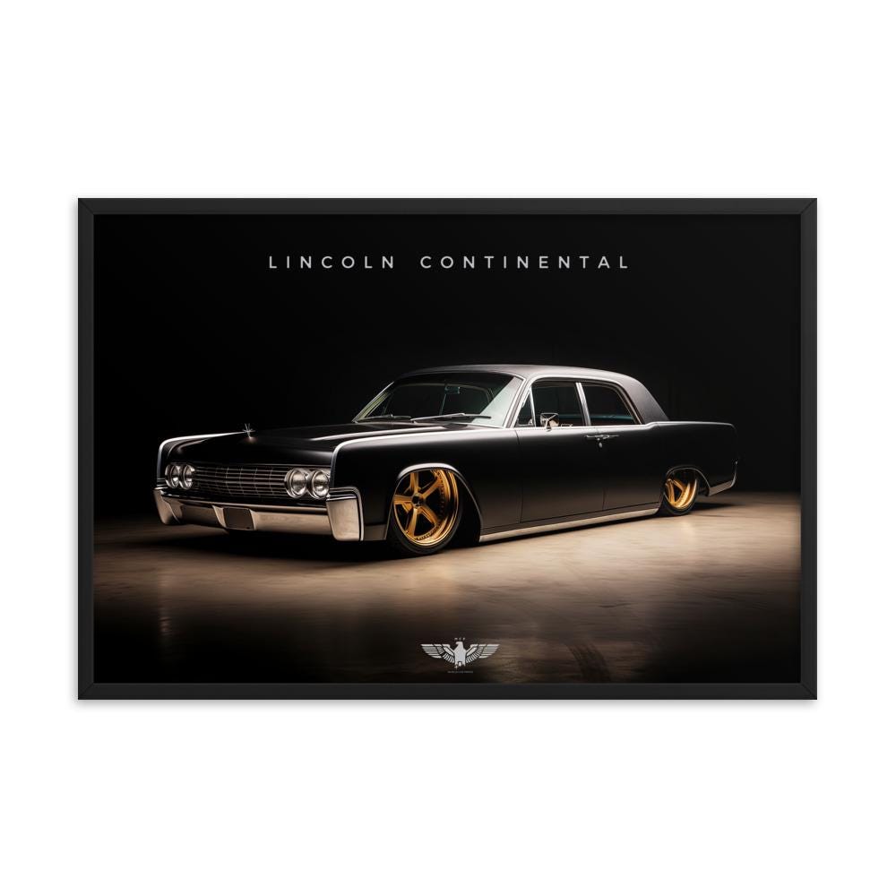 Lincoln Continental Wall Art - Etsy
