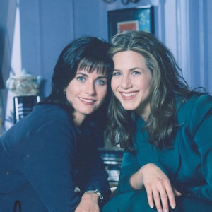2X Signed Jennifer ANISTON & Courteney COX of Friends Autographed Photo with COA