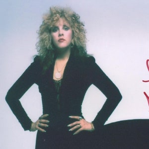 Signed STEVIE NICKS Photo Autographed of Fleetwood Mac w COA