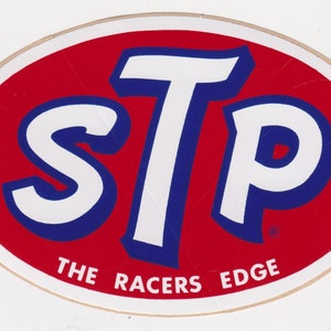 6X STP Drag Racing Stickers - Hot Rod Decals - lot