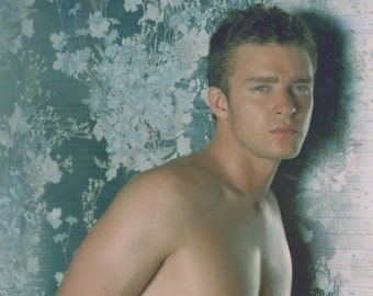 Signed JUSTIN TIMBERLAKE Photo with COA Autographed