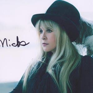 Signed STEVIE NICKS Photo Autographed of Fleetwood Mac w COA