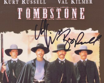 TOMBSTONE CAST  Signed Autographed Photo COA Hologram main image 1
