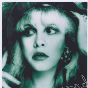 Signed STEVIE NICKS Photo Autographed of Fleetwood Mac w COA