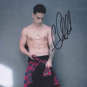 Signed MALUMA Autographed PHOTO w/ COA Latin Grammy Columbian Disney