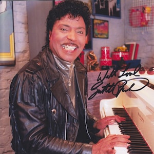 Signed LITTLE RICHARD Photo Autographed Numbered COA - Real King of Rock & Roll