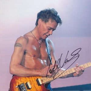 EDDIE VAN HALEN signed autographed photo years Beyond COA Hologram main image 0