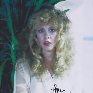 Signed STEVIE NICKS Photo Autographed of Fleetwood Mac w COA