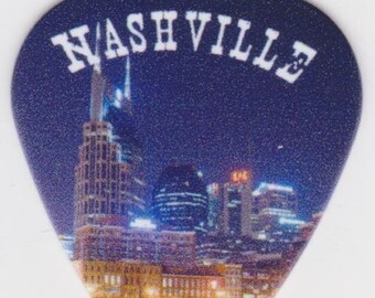 3 GUITAR PICKS Nashville Tennessee Music City Country Music