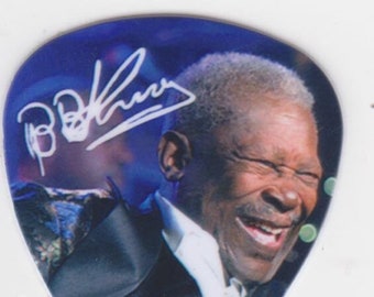 Collectible Signature BB KING Blues Club Guitar PICK Concert Bar