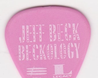 JEFF BECK Guitar Pick Beckology Promo YARDBIRDS Beck Bogart Appice