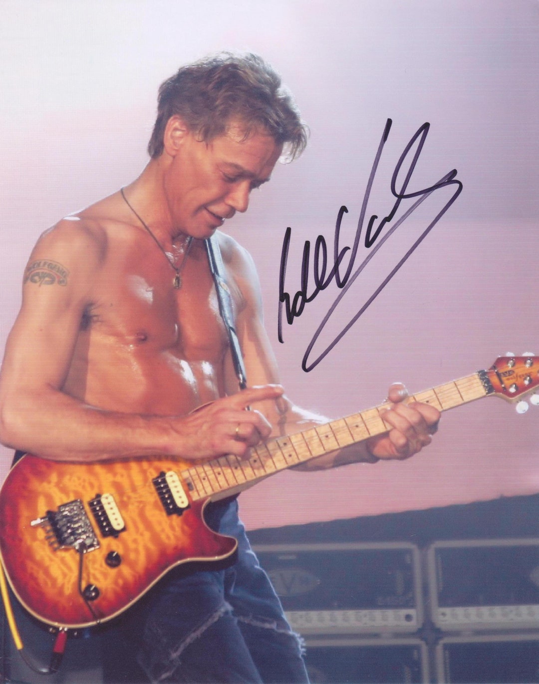 VAN HALEN signed autographed debut album COA Hologram