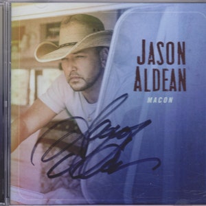 Signed JASON ALDEAN Autographed CD Macon