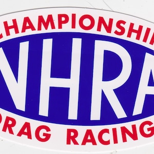 4X NHRA CHAMPIONSHIP Logo DRAG Racing Stickers - Hot Rod Decals - lot