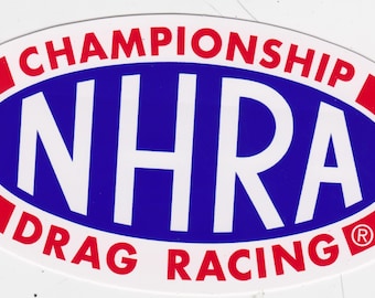 4X NHRA CHAMPIONSHIP Logo DRAG Racing Stickers - Hot Rod Decals - lot
