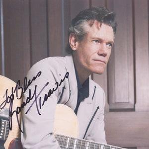 Signed RANDY TRAVIS Autographed Photo w/ COA Country