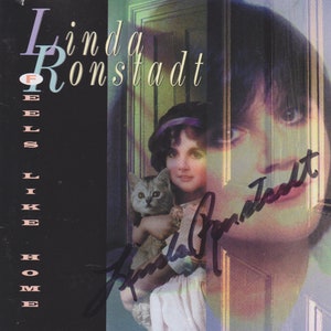 Signed LINDA RONSTADT Autographed CD Feels Like Home