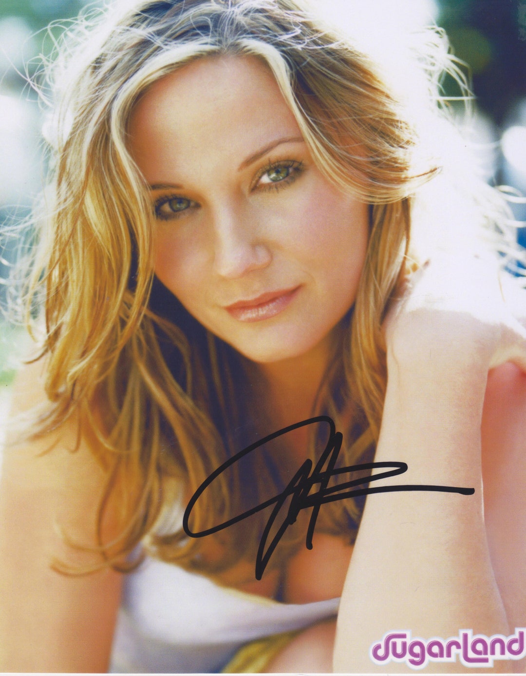 Signed JENNIFER NETTLES Autographed Photo W/ COA Sugarland - Etsy