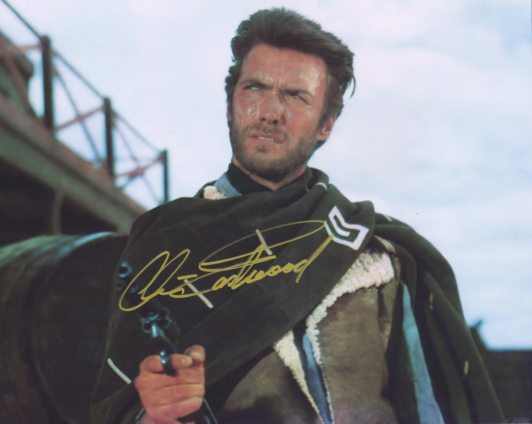 CLINT EASTWOOD signed autographed photo Gunslinger COA Hologram main image 0