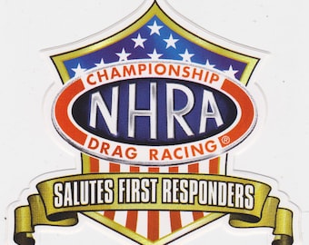 10X NHRA Drag Racing STICKERS Hot Rod Decal US Tracks lot