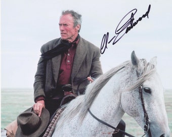 CLINT EASTWOOD SANDRA LOCKE Signed photo COA hologram main image 0
