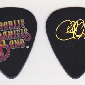 CHARLIE DANIELS Band Guitar Pick Tour 2018 CDB Devil Georgia