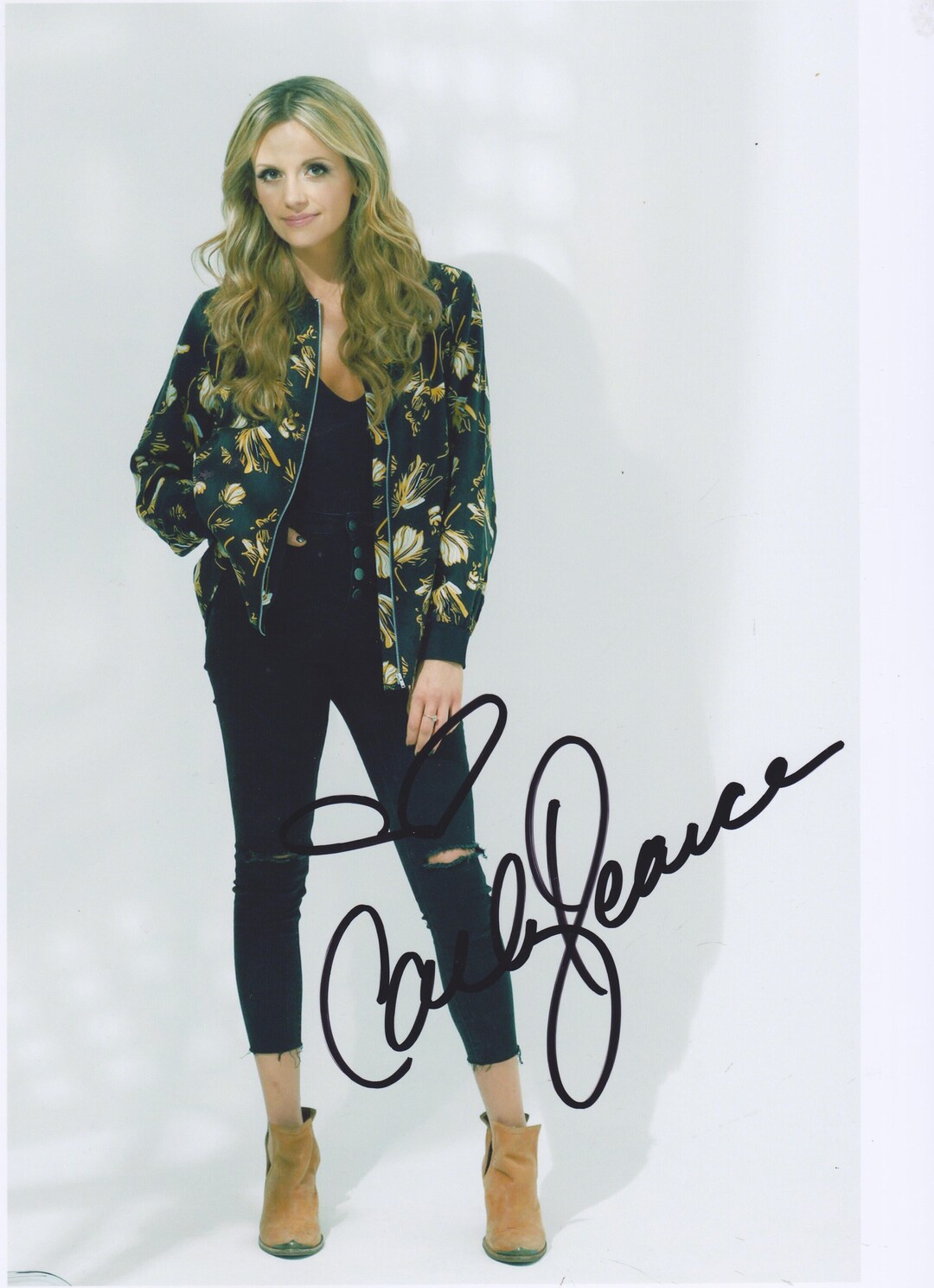 Signed CARLY PEARCE Autographed Photo W/ COA Country - Etsy