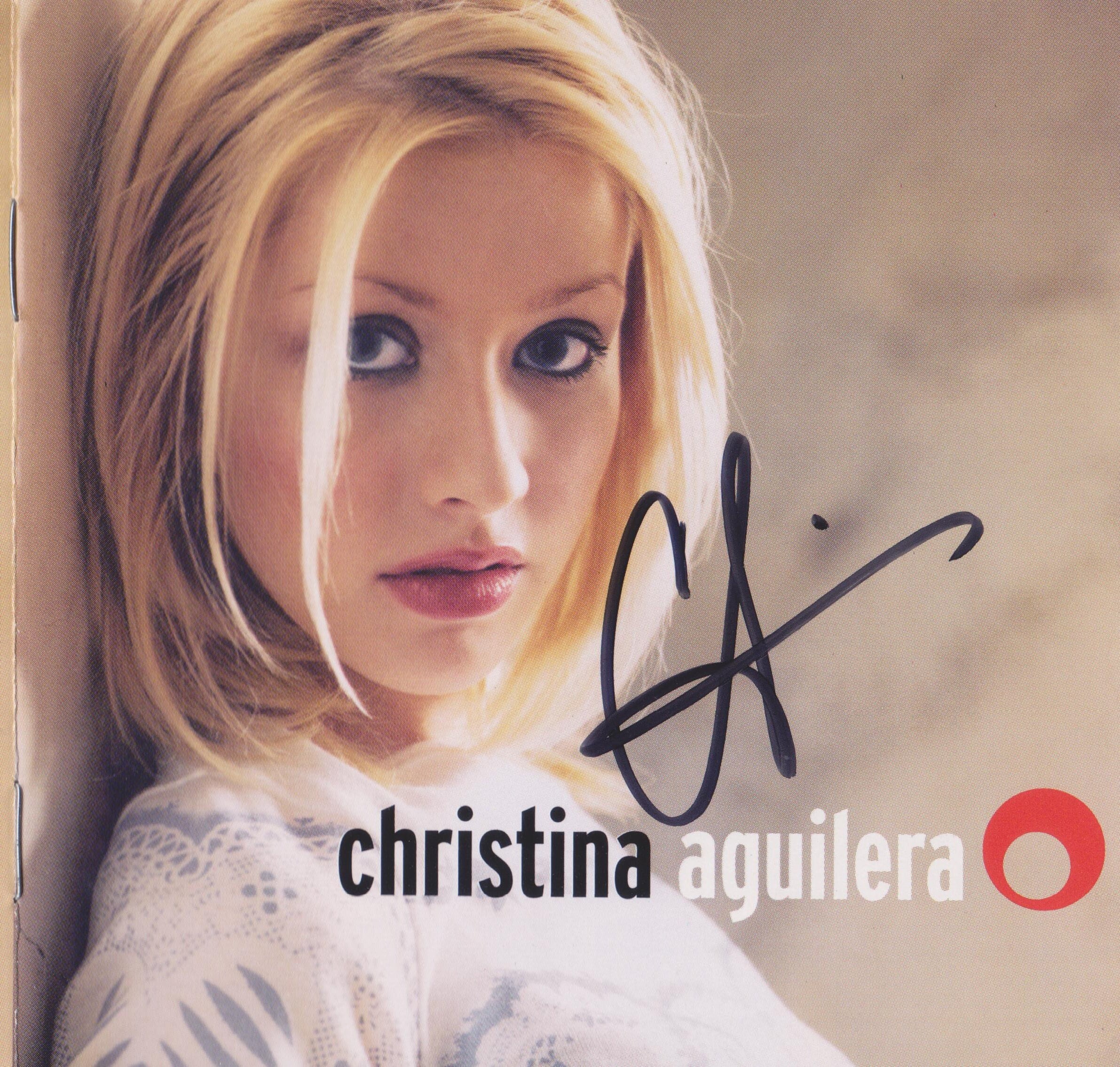2X Signed Christina AGUILERA CD Autographed the Voice - Etsy