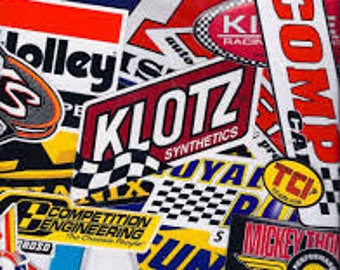 thumbnail image 2 of 20+ Authentic Racing Decals Sticker Pack - MSD Holley Moroso Goodyear Hoosier 2 of 6