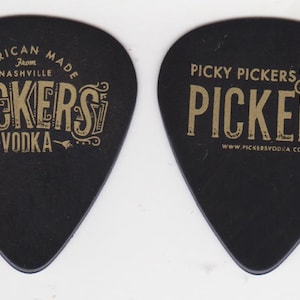RaRe PICKERS Vodka GUITAR PICK Nashville Tennessee usa