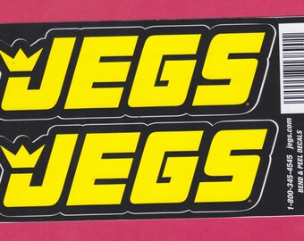 20X NHRA JEG'S Performance Parts DRAG Racing Stickers - Hot Rod Decals - lot