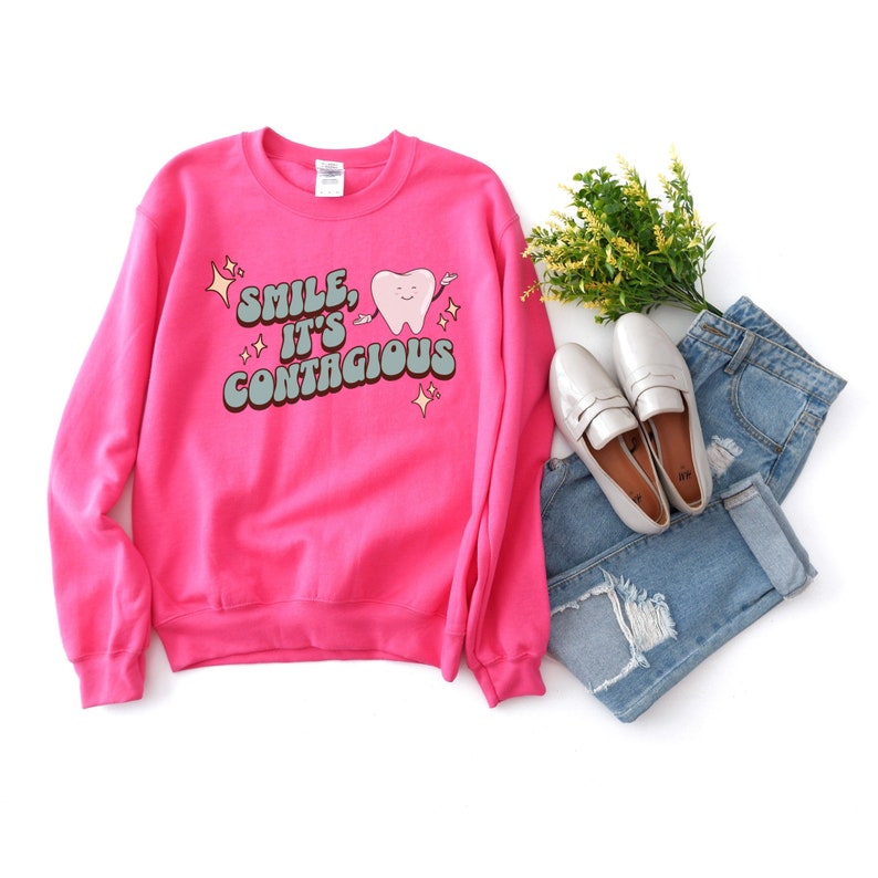 Dental Gift Dental Hygienist Sweatshirt Dental Assistant Vintage Design