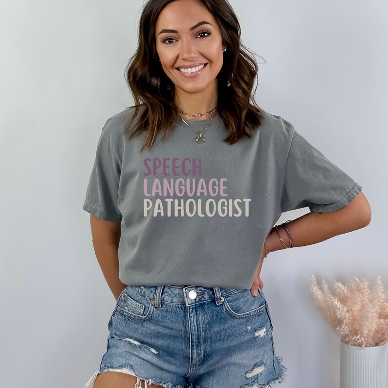 SLP T-shirt Speech Language Pathologist Gift for Graduation SLP Grad ...