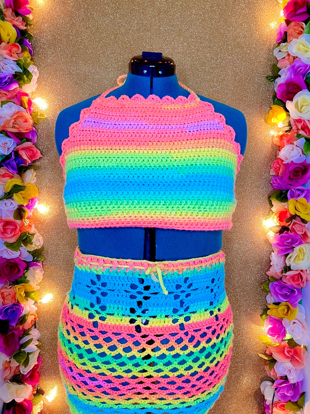 Crochet Beach Cover up Skirt Pattern Etsy