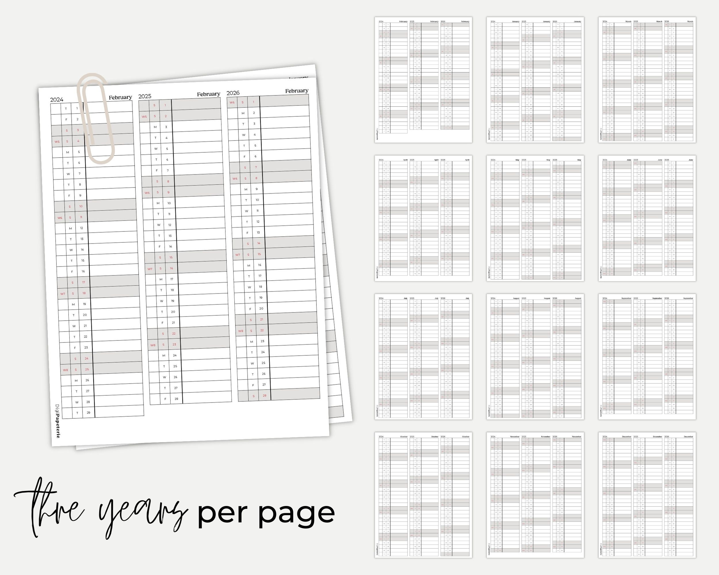 2024-pdf-printable-fillable-digital-planner-three-year-monthly