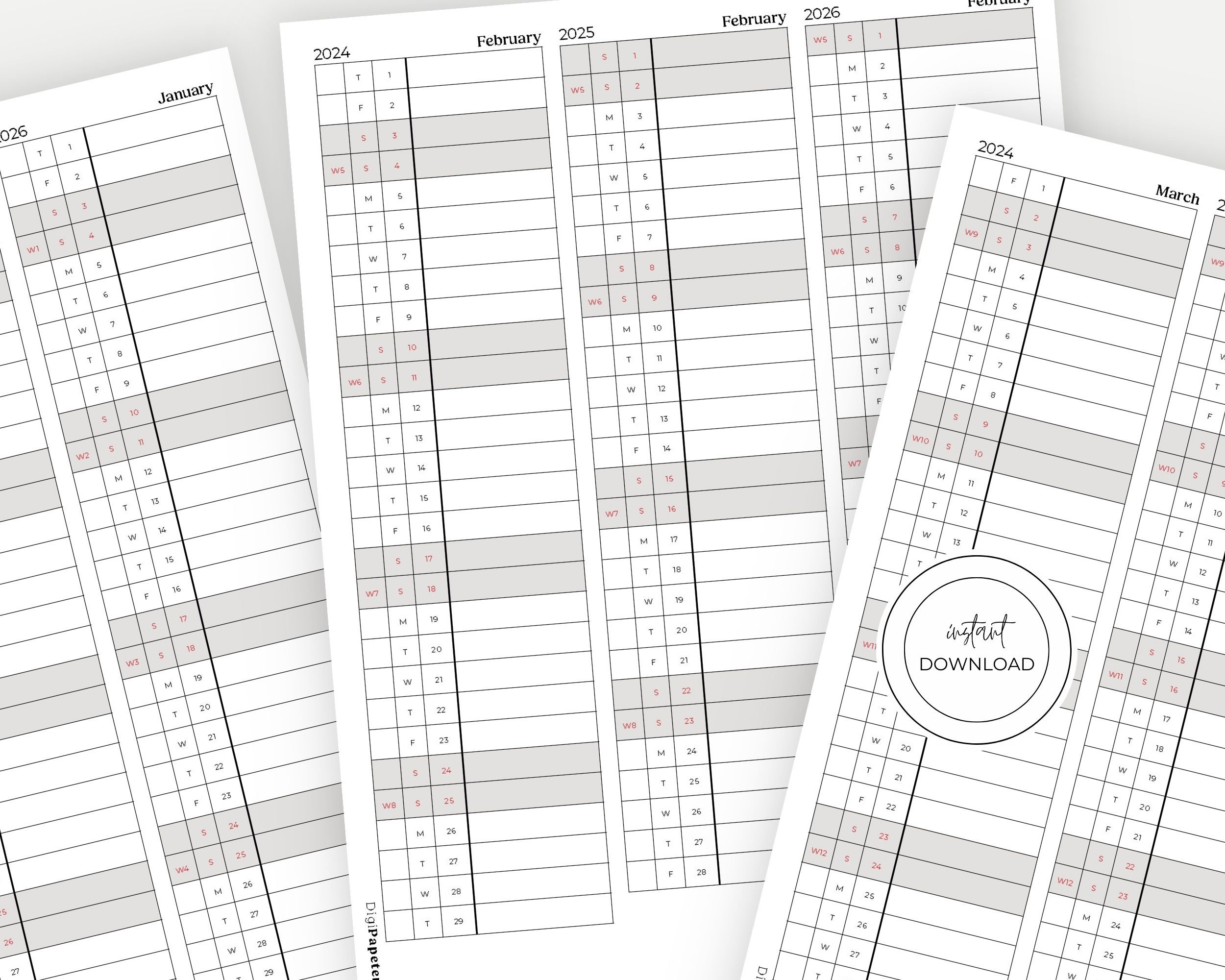 2024-pdf-printable-fillable-digital-planner-three-year-monthly