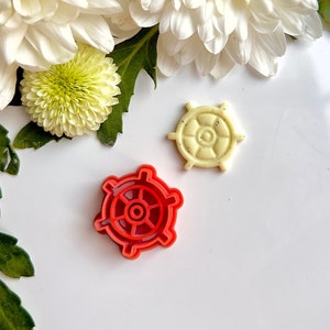 Summer Ship Wheel Clay Cutter | Boat Helm Polymer Clay Cutters | Holidays Cutters | Travel Earrings Cutter | Jewellery Tools | Trip Cutters