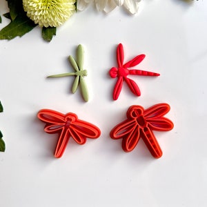 Summer Dragonfly Clay Cutter | Insect Polymer Clay Cutters | Animal Cutters | Jewellery Tools | River Clay Cutters