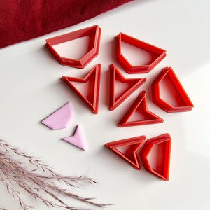 Arrow Triangle Clay Cutter | Abstract Shape Polymer Clay Cutters | Earrins Cutters | Jewellery Tools