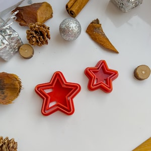 Star Clay Cutter | Christmas Polymer Clay Cutters | Basic Cutters | Jewellery Tools